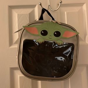 NWT Grogu Baby Yoda pin collector backpack